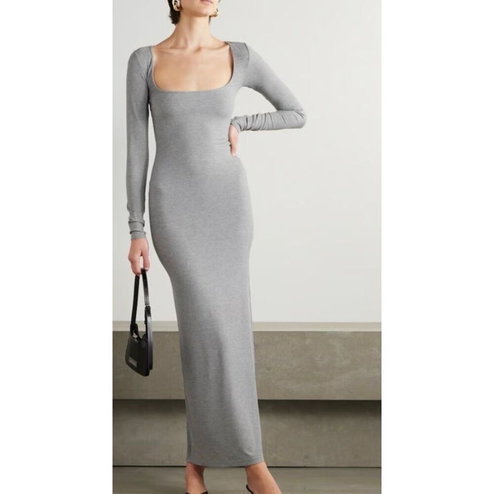 Skims Soft Lounge Ribbed Dress